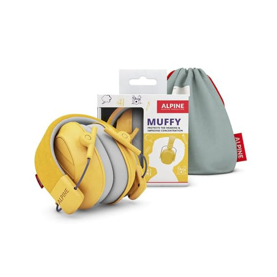 Casque Anti-Bruit Alpine Muffy Protection auditive jusqu'à 16 ans Alpine