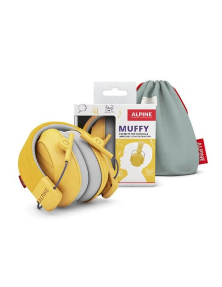 Casque Anti-Bruit Alpine Muffy Protection auditive jusqu'à 16 ans Alpine