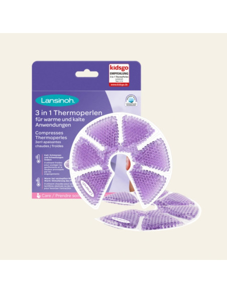 Compresses apaisantes chaud / froid 3 en 1 Lansinoh