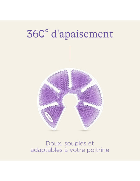 Compresses apaisantes chaud / froid 3 en 1 Lansinoh