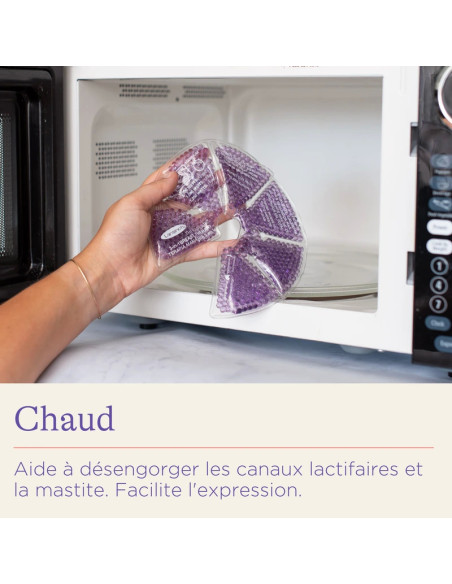 Compresses apaisantes chaud / froid 3 en 1 Lansinoh