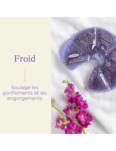 Compresses apaisantes chaud / froid 3 en 1 Lansinoh
