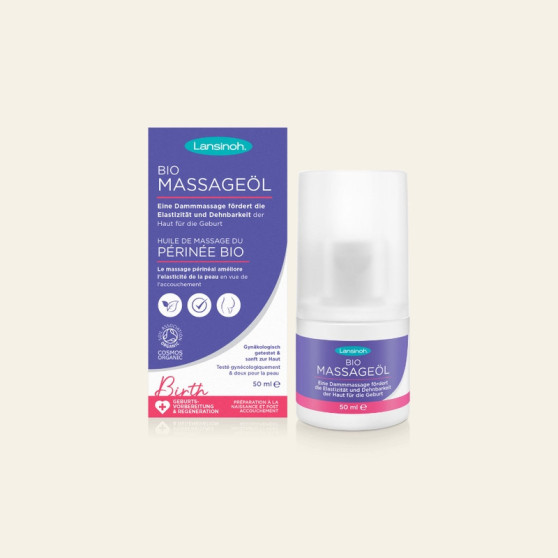 Huile de massage du Périnée BIO 50ml Lansinoh