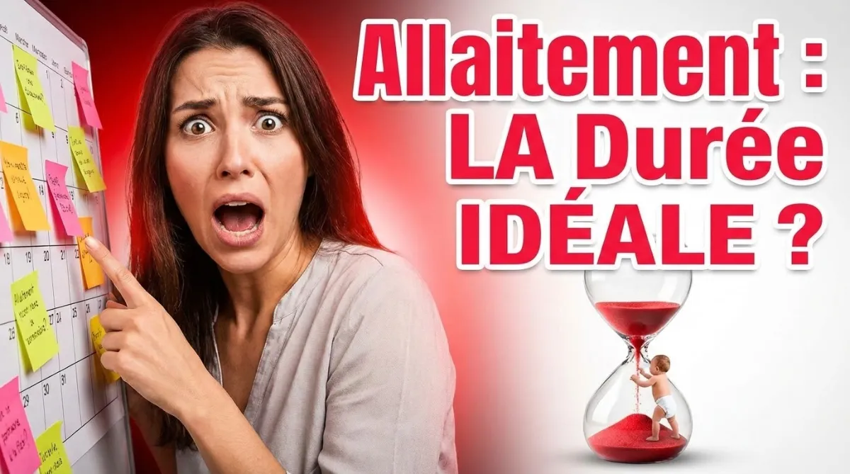 Quelle est la durée idéale de l'allaitement ?