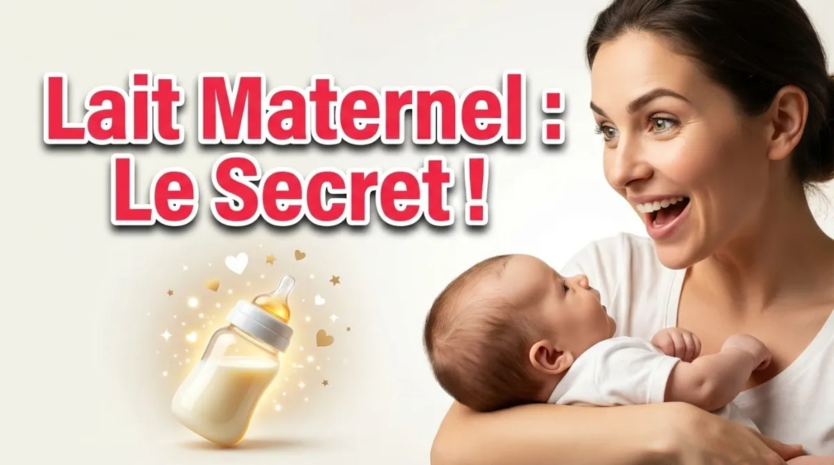 Les bienfaits du lait maternel pour votre bébé et vous