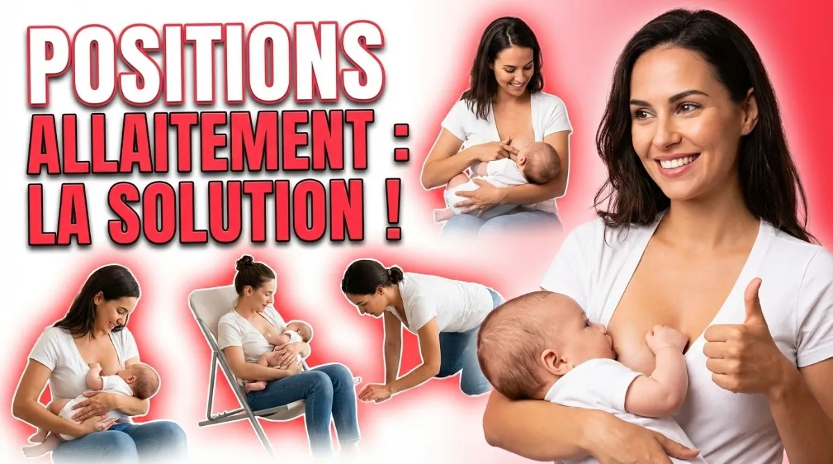 Les positions d'allaitement : trouvez celle qui vous convient