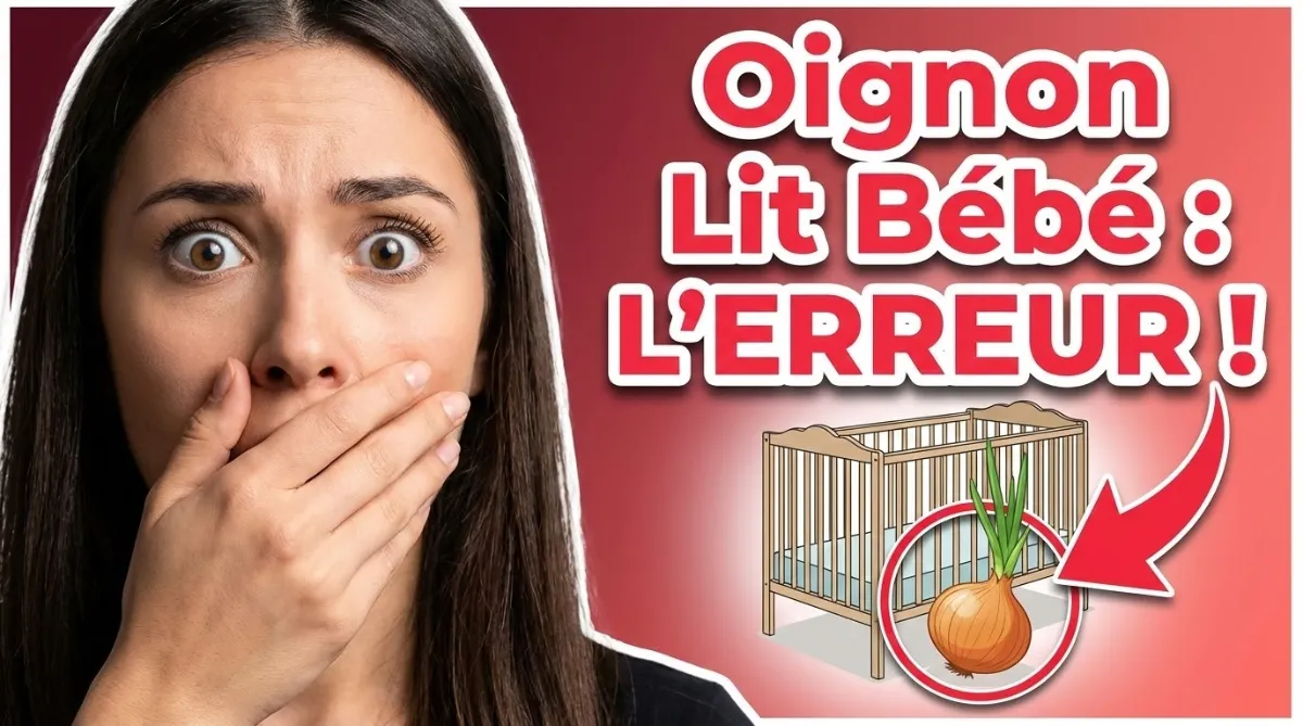 Oignon sous le lit de bébé : ce remède fonctionne-t-il ?