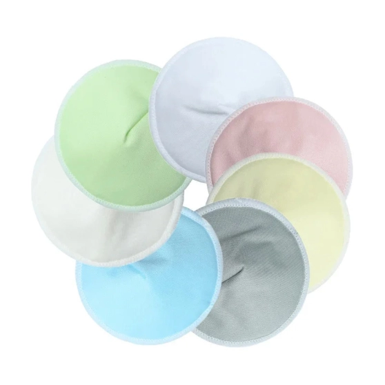 Coussinets d'allaitement lavables en fibre de bambou (3 couches) - 4