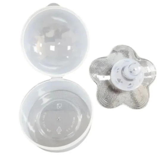 Bout de sein en silicone transparent pour l'allaitement