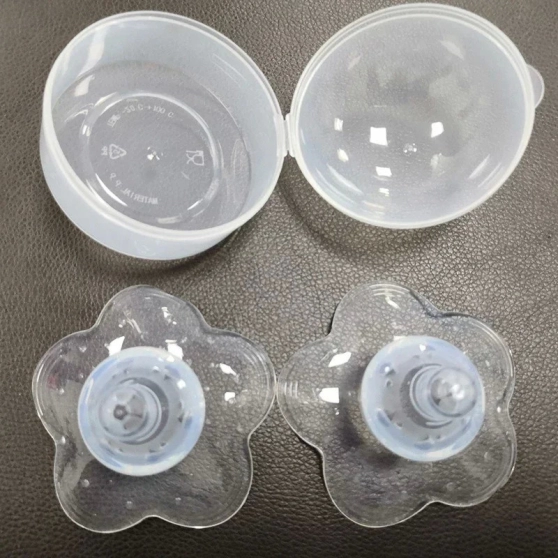 Bout de sein en silicone transparent pour l'allaitement - 7