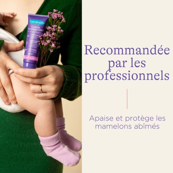 Crème Lanoline HPA Lansinoh 40 ml - Soin mamelons allaitement