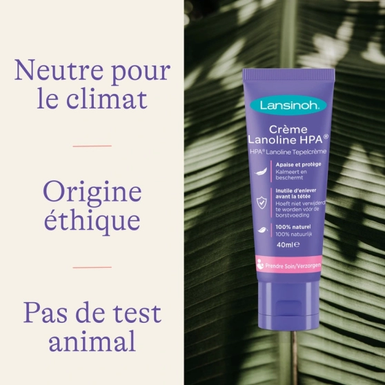 Crème Lanoline HPA Lansinoh 40 ml - Soin mamelons allaitement - 7