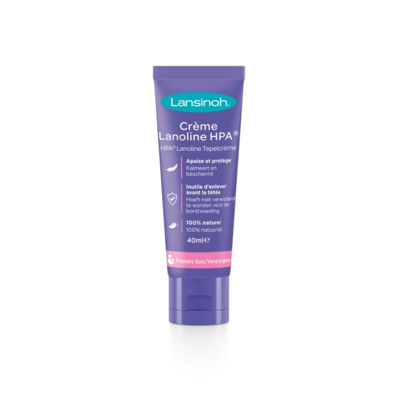 Crème Lanoline HPA Lansinoh 40 ml - Soin mamelons allaitement