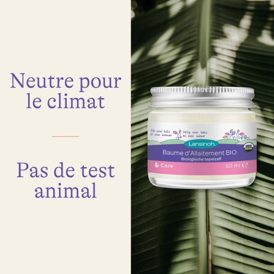 Baume d'allaitement bio Lansinoh (100% naturel, sans rinçage) - 4