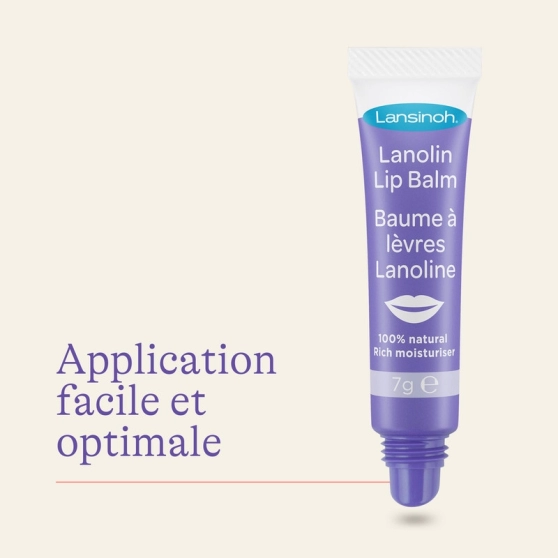 Baume à lèvres Lanoline hydratant - Multi-usage grossesse - 3