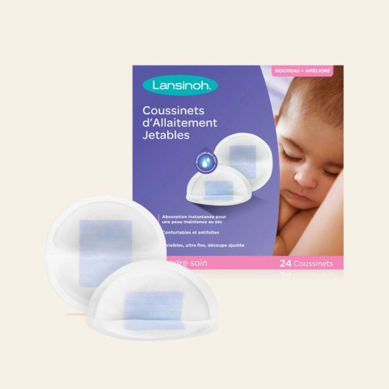 Coussinets d'allaitement jetables Lansinoh Blue Lock (24) - 3