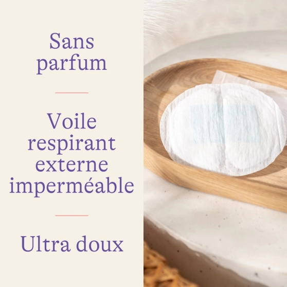 Coussinets d'allaitement jetables Lansinoh Blue Lock (24) - 9
