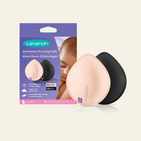 Coussinets d'allaitement lavables Lansinoh (lot de 8) - 6
