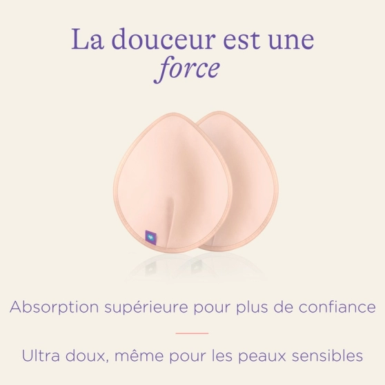 Coussinets d'allaitement lavables Lansinoh (lot de 8) - 4