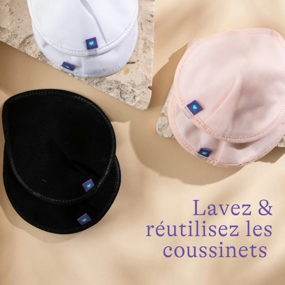 Coussinets d'allaitement lavables Lansinoh (lot de 8) - 11
