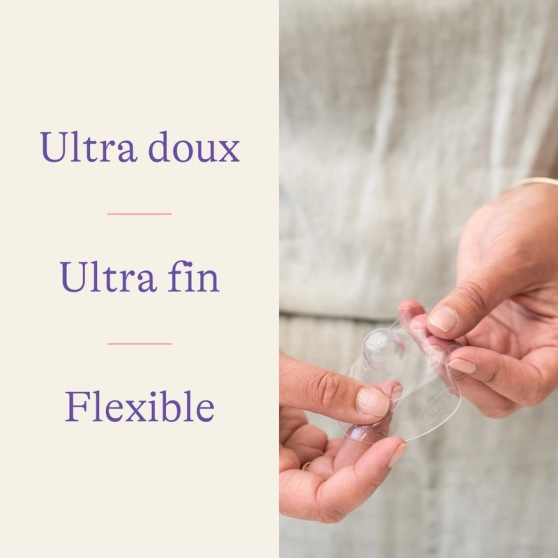 Bouts de sein Contact Lansinoh (silicone, 2 tailles) - 2