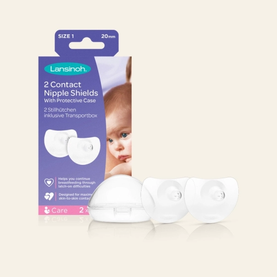 Bouts de sein Contact Lansinoh (silicone, 2 tailles) - 9