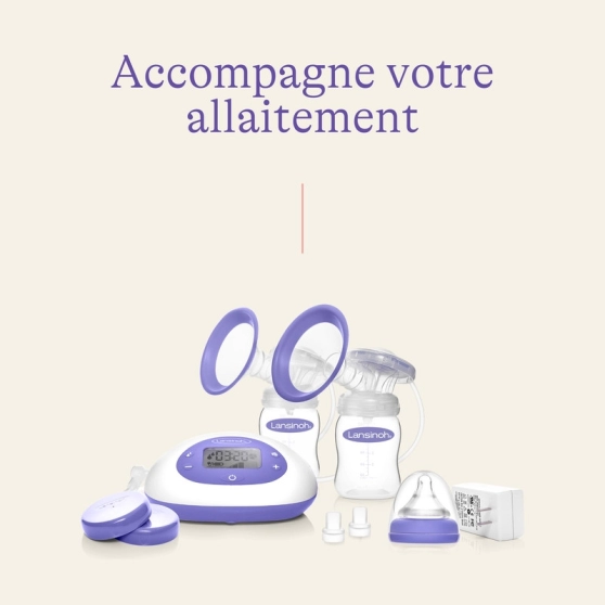 Tire-lait électrique 2-en-1 Lansinoh - Simple ou double pompage