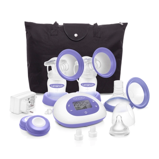 Tire-lait électrique 2-en-1 Lansinoh - Simple ou double pompage