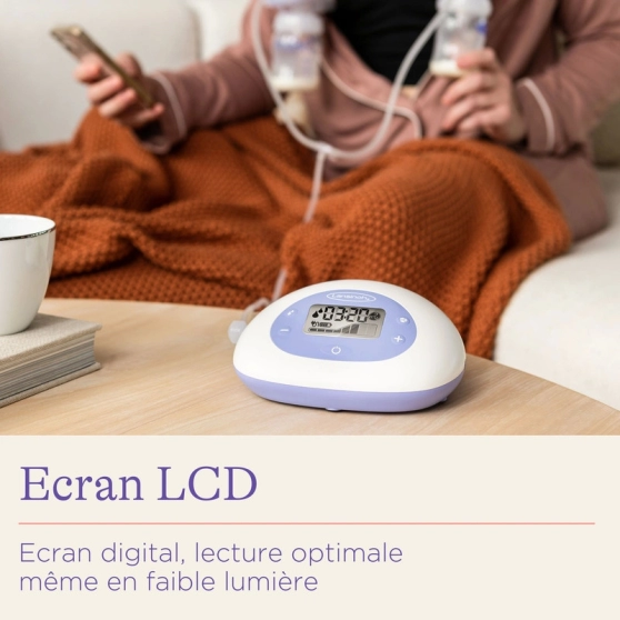 Tire-lait électrique 2-en-1 Lansinoh - Simple ou double pompage - 6