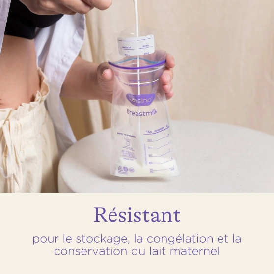 Sachets de conservation du lait maternel Lansinoh (lot 25) - 2
