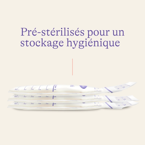 Sachets de conservation du lait maternel Lansinoh (lot 25) - 3
