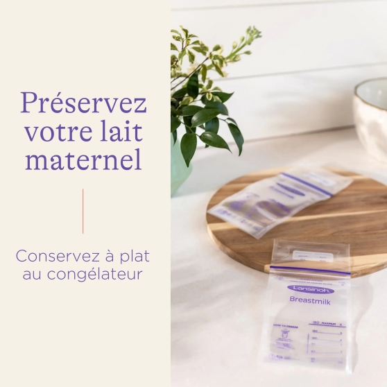 Sachets de conservation du lait maternel Lansinoh (lot 25) - 6