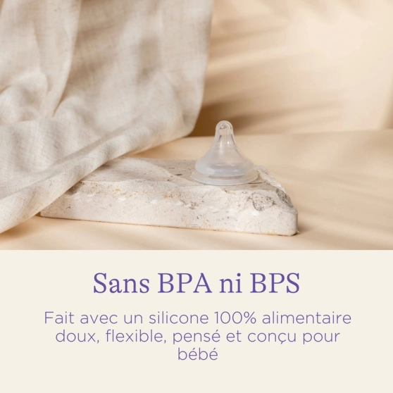 Biberon NaturalWave 160 ml Lansinoh (allaitement mixte) - 8