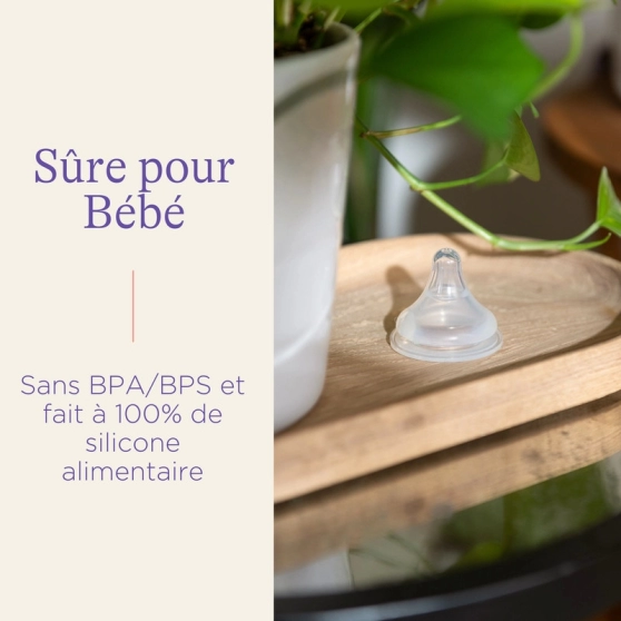 Tétine NaturalWave XS Lansinoh (lot de 2, 0-3 mois) - 4