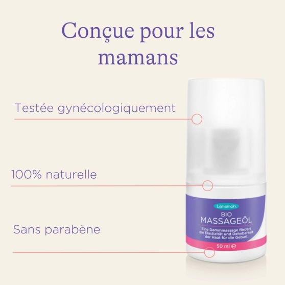 Huile de massage du Périnée BIO 50ml - 5