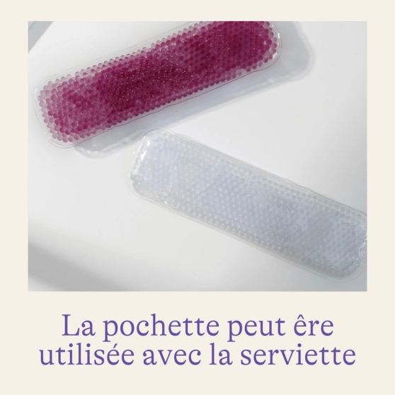 Recharges pour serviette post-accouchement apaisante