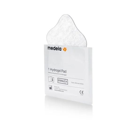 Compresses hydrogel Medela - Lot de 4 - Apaise crevasses - 2