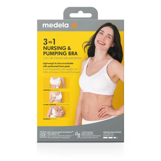 Soutien-gorge d'allaitement 3-en-1 Medela