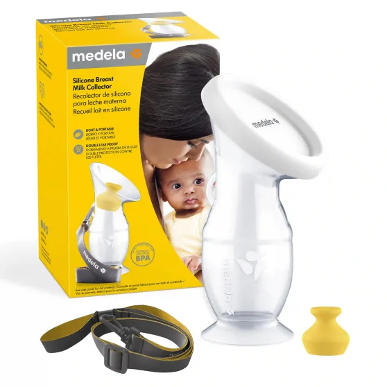 Coupelles recueil-lait en silicone Medela