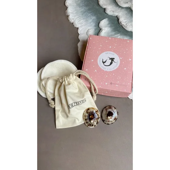 Coffret allaitement naturel (coquillages + coussinets)
