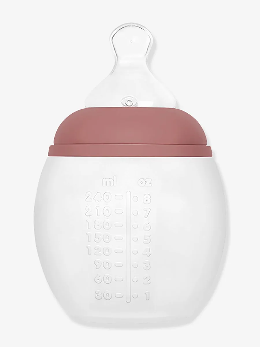 Biberon BibRond 240 ml rouge