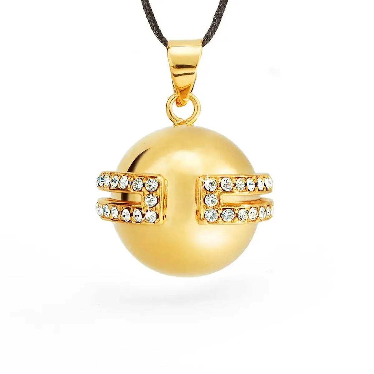 Bola De Grossesse - Déesse - Doré Or - Cristaux Or