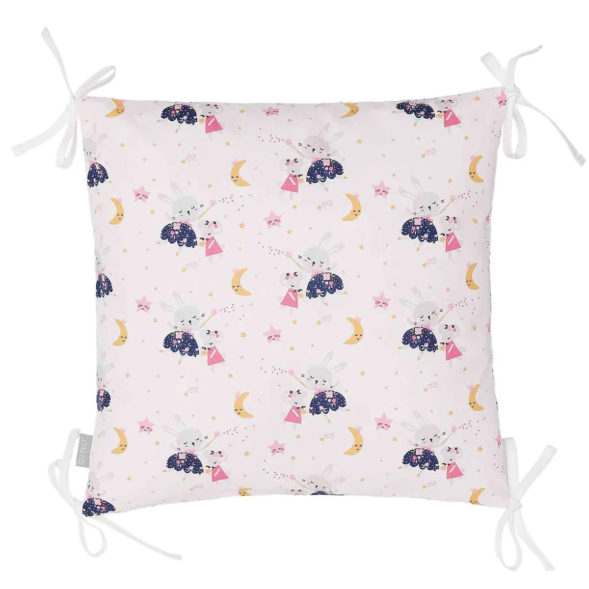 Taies De Coussin Pour Tour De Lit Modulable Fairy Flore Rose