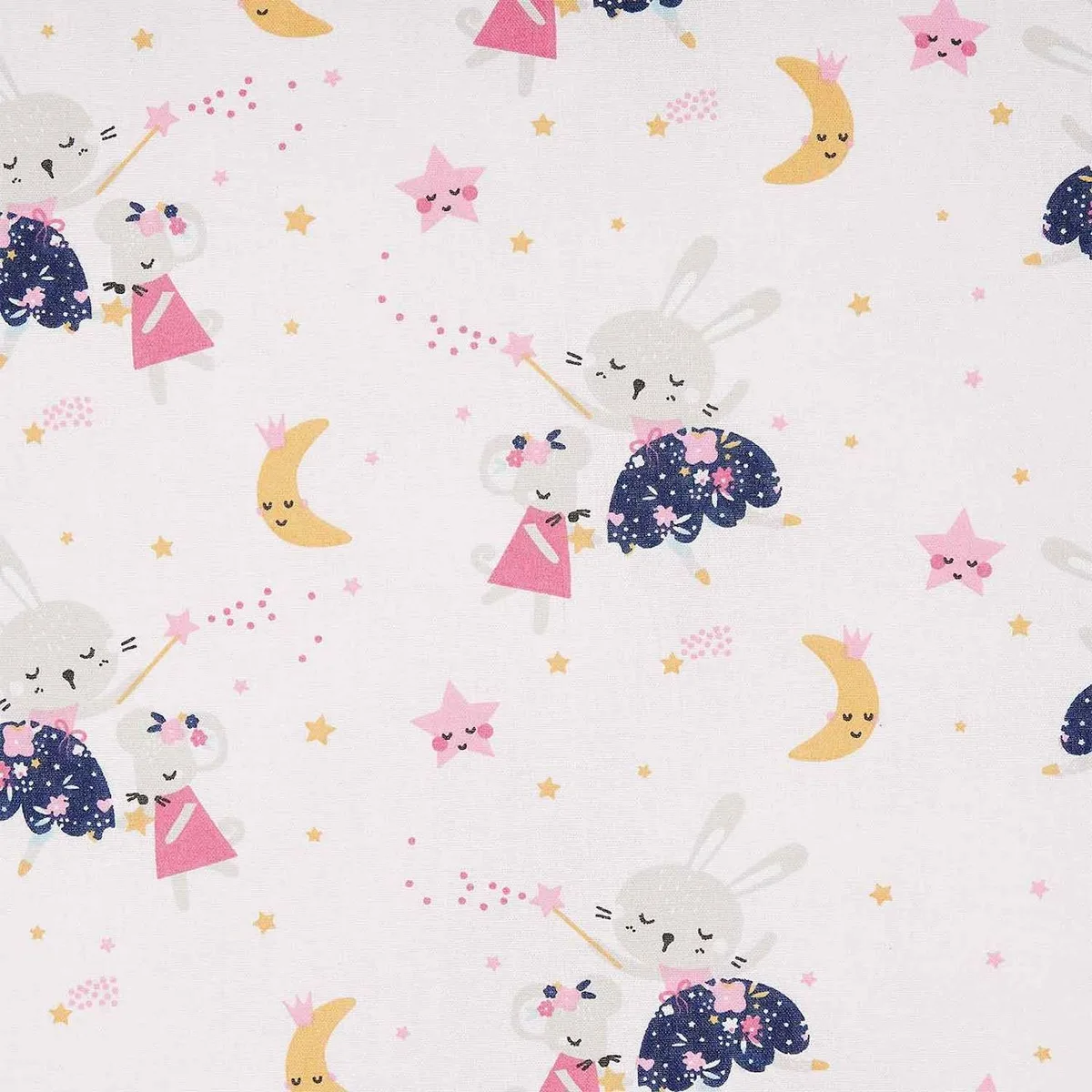 Taies De Coussin Pour Tour De Lit Modulable Fairy Flore Rose - 2