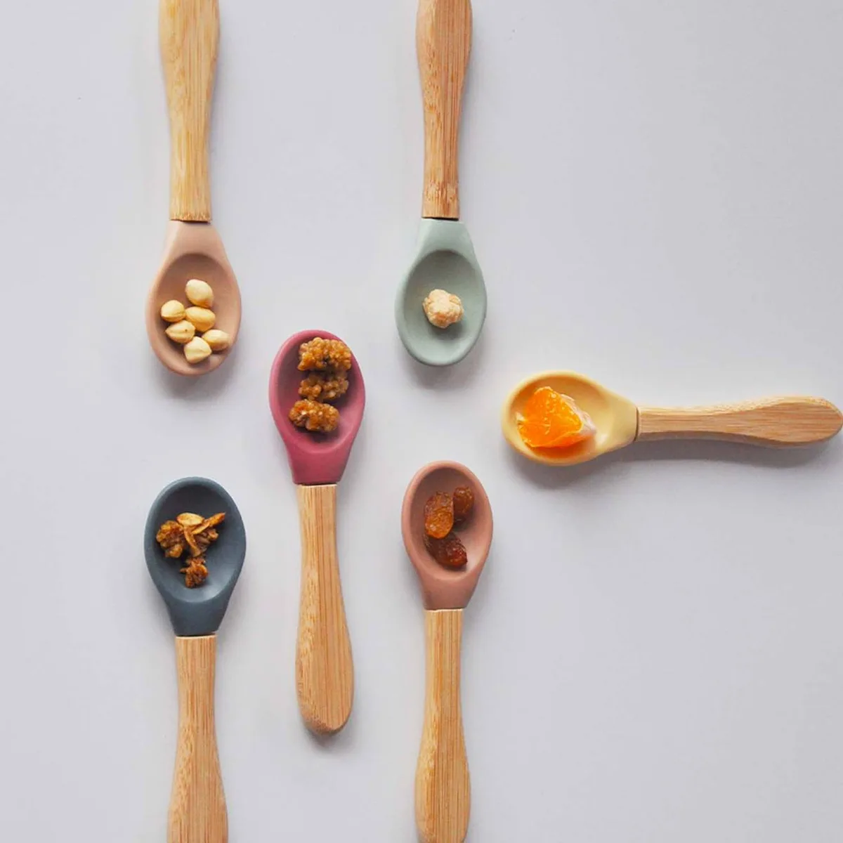 Coffret Repas Comme Un Grand Assiette Cuillère Bavoir Rose Clair - 3