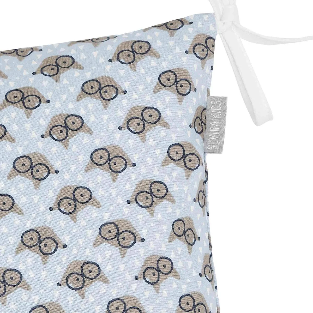 Taies De Coussin Pour Tour De Lit Modulable Eskimo Eli Bleu Marine - 6