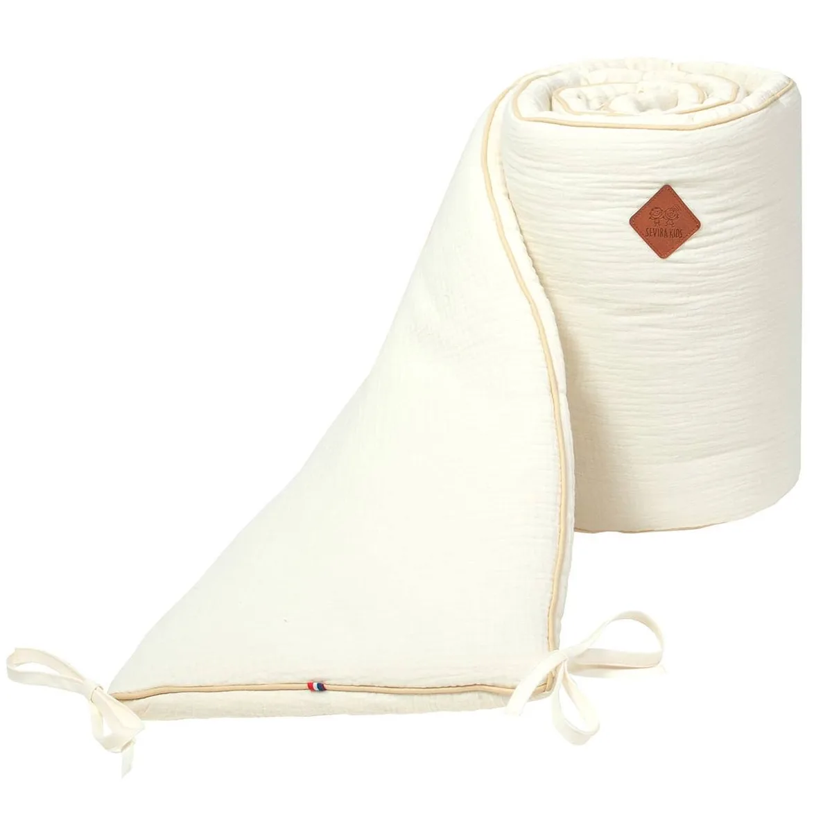 Tour De Lit Universel En Gaze De Coton Jeanne Écru