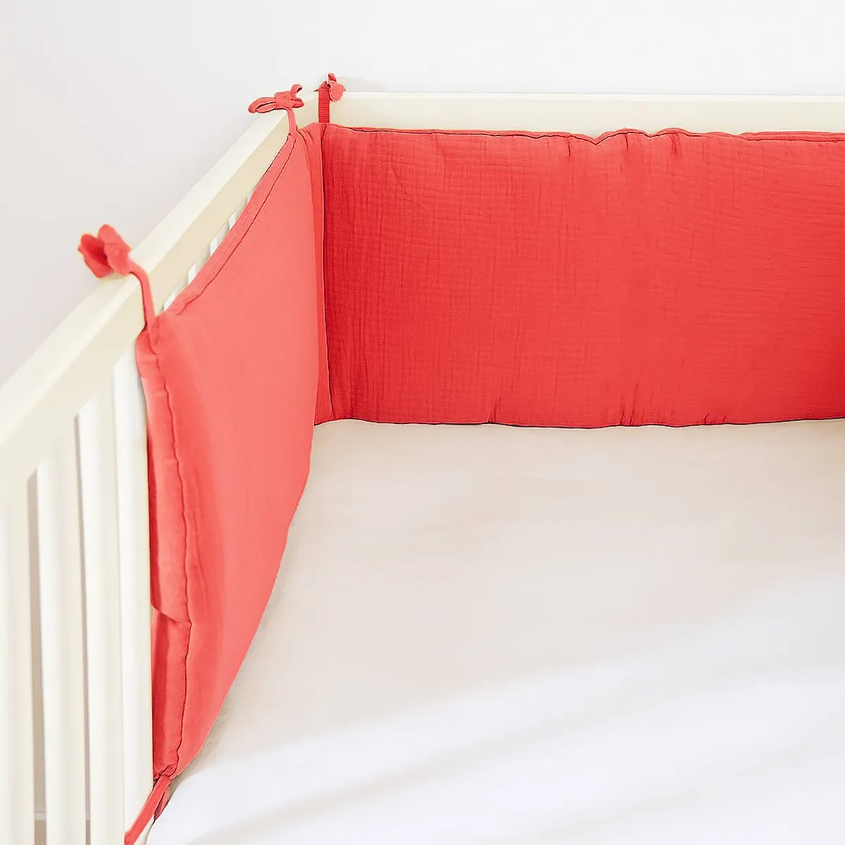Tour De Lit En Coton Bio Rose