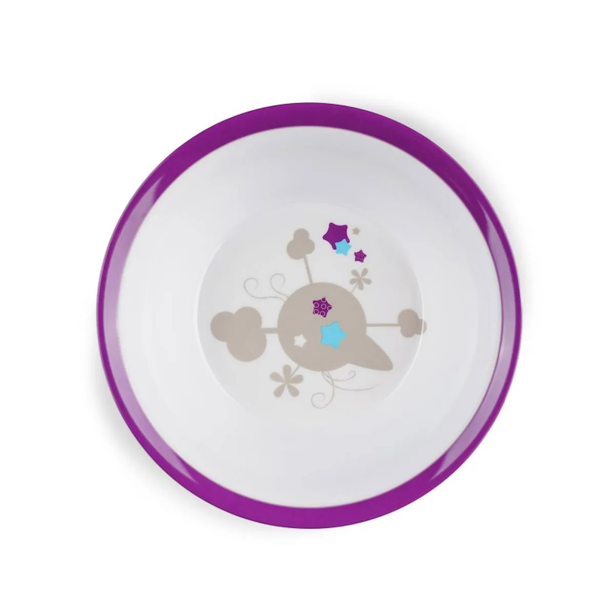 Lot Vaisselle Mélamine Violet - 3
