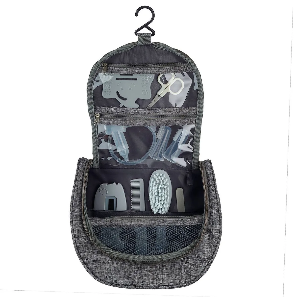 Trousse De Soin Bebe Avec Accessoires Gris - 2